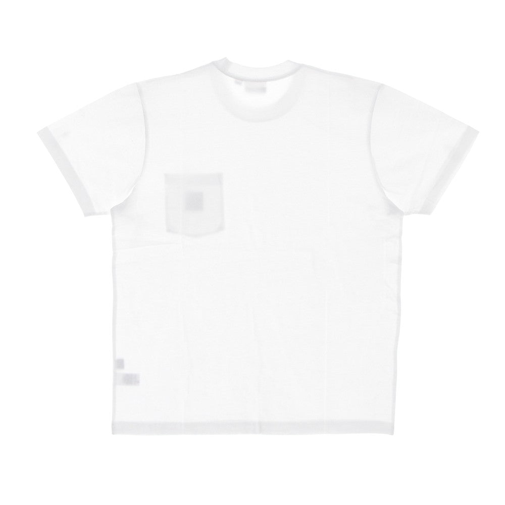 Maglietta Uomo Point Organic Pocket Tee White