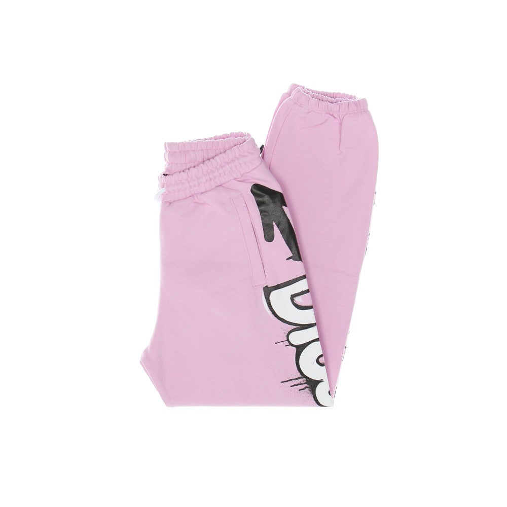 Pantalone Tuta Leggero Donna Big Logo Pants Pink