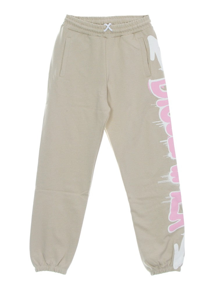 Women's Lightweight Tracksuit Pants Big Logo Pants Safari