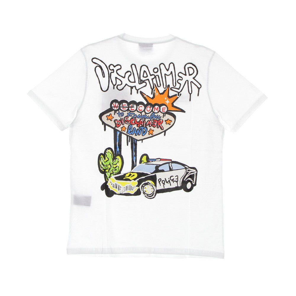 Maglietta Uomo Police Tee White