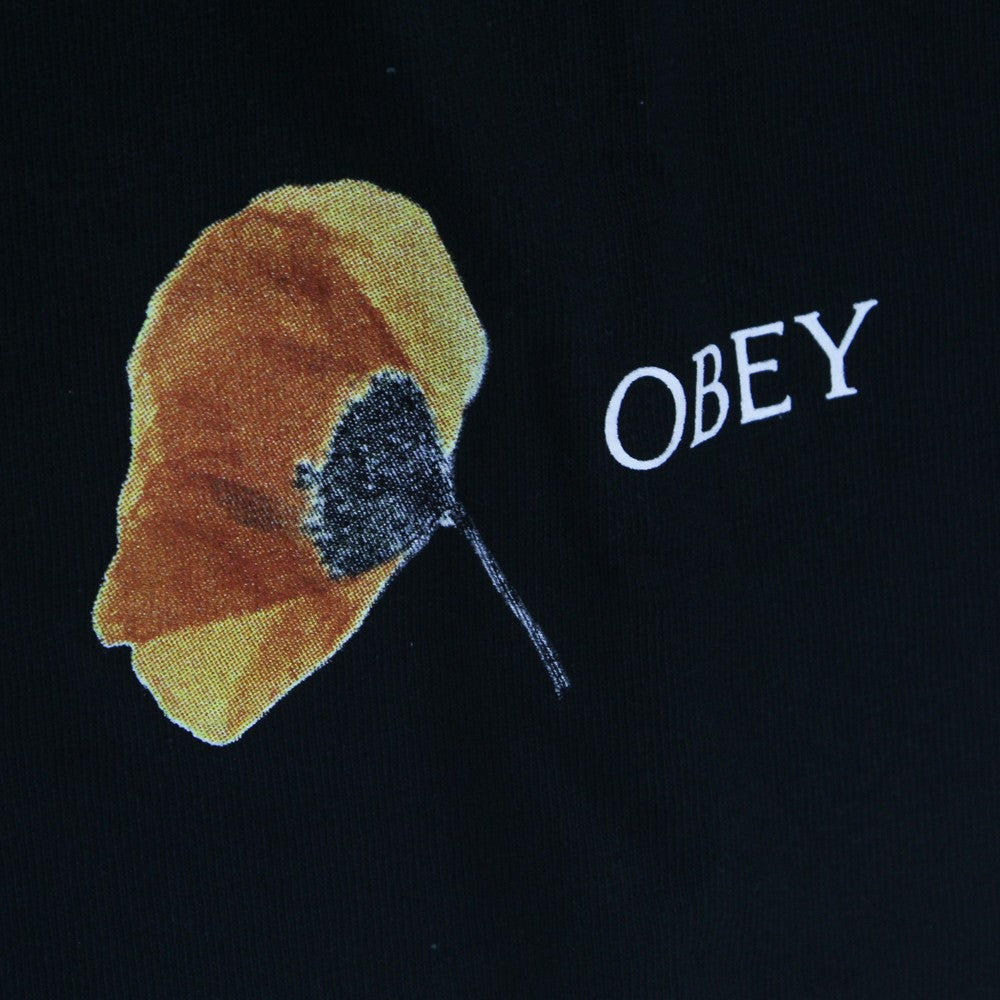 Obey, Maglietta Uomo Pressed Daisies Heavyweight Pigment Dye Tee, 