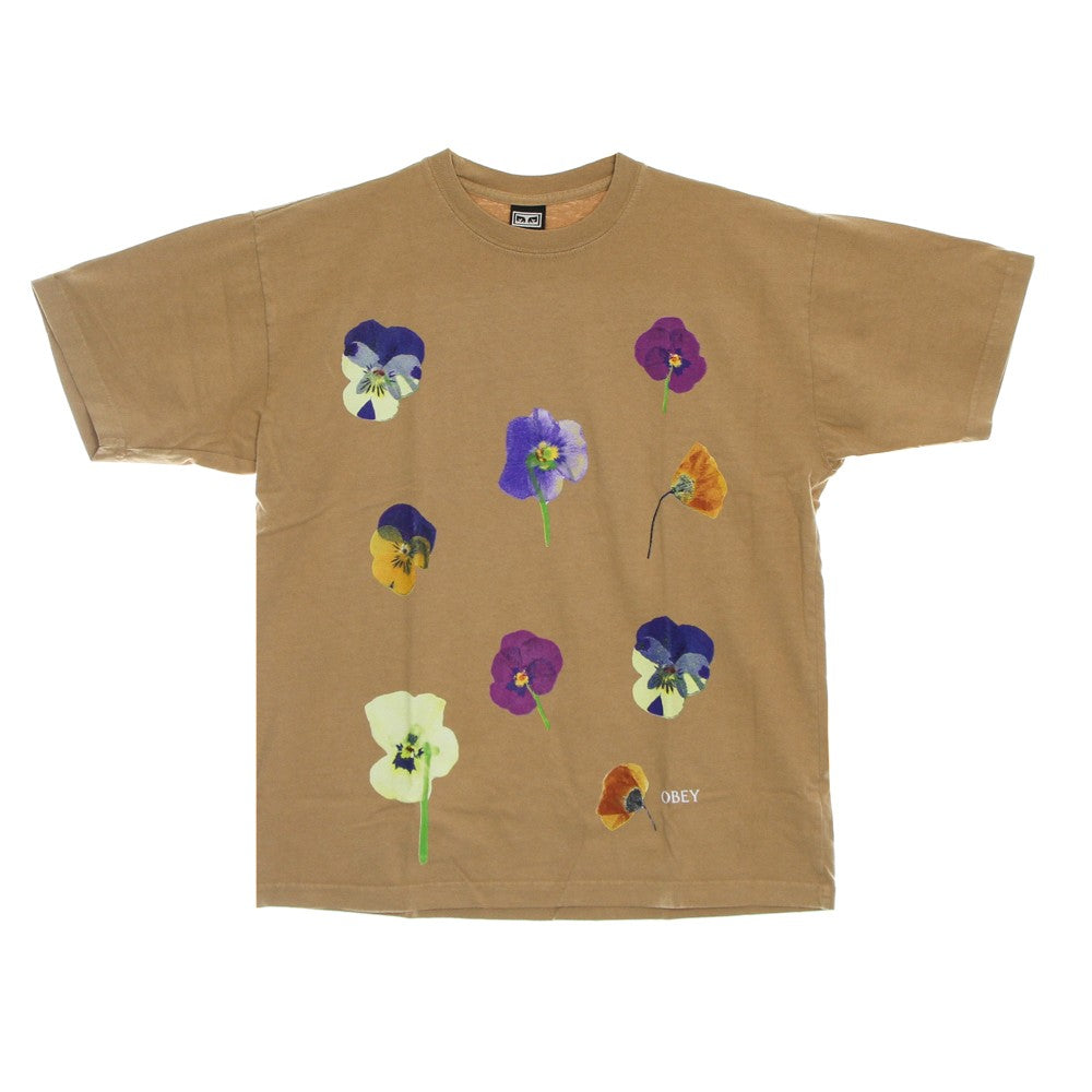 Maglietta Uomo Pressed Daisies Heavyweight Pigment Dye Tee Pigment Rabbits Paw