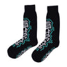 Octopus, Calza Media Uomo Tag Socks, Black