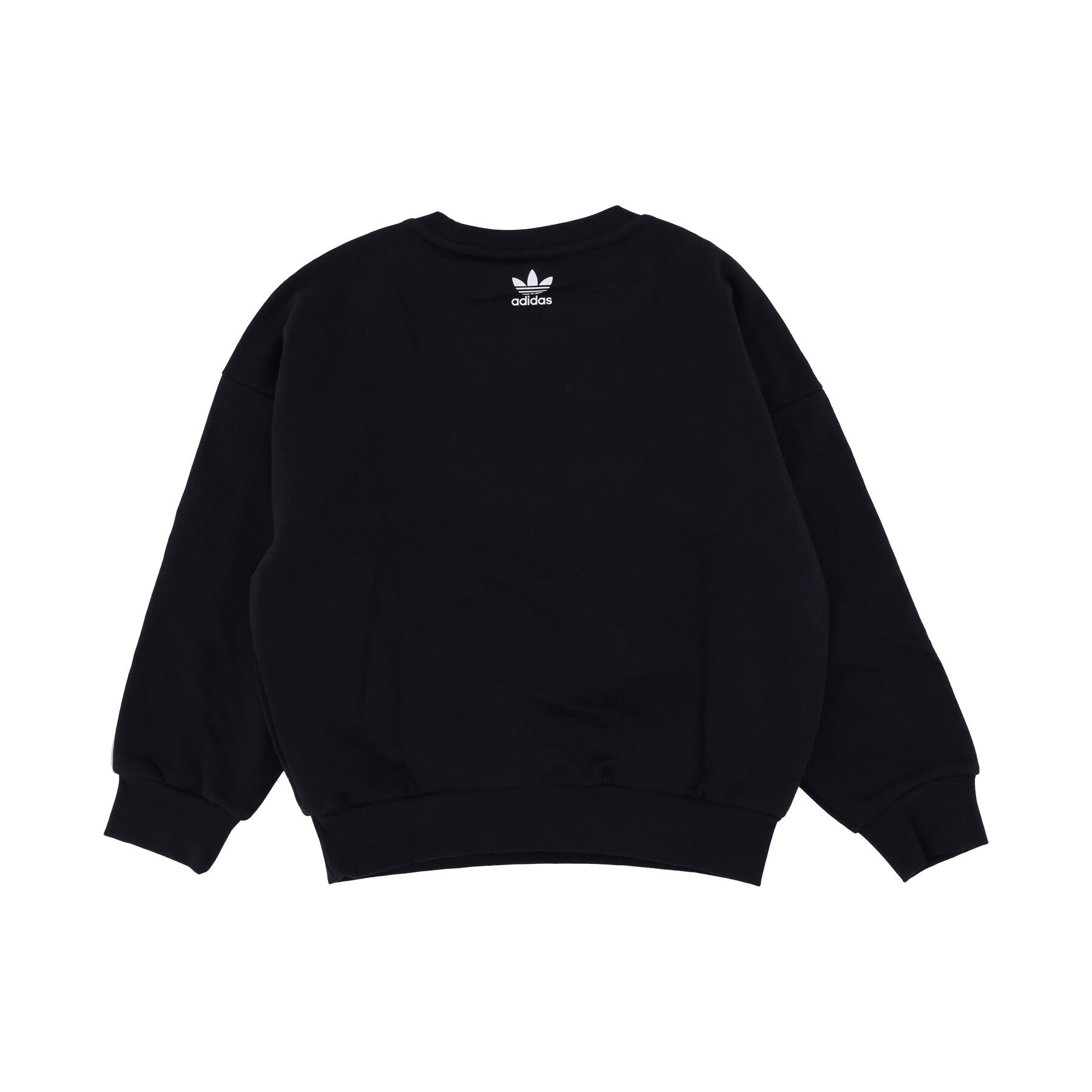 Adidas, Felpa Leggera Girocollo Ragazza Logo Crewneck, 