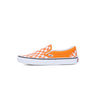 Vans, Scarpa Bassa Uomo Classic Slip-on (checkerboard), Orange Tiger/true White