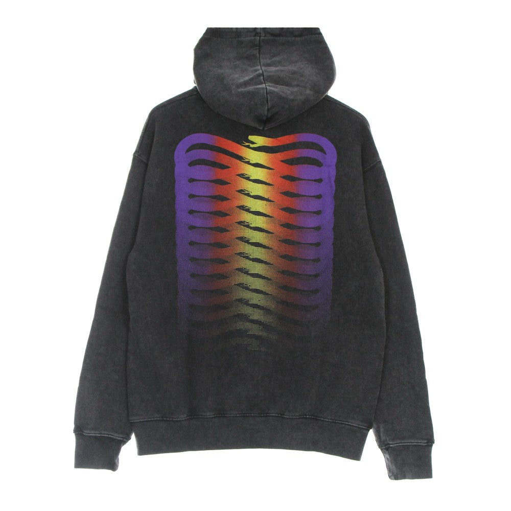 Propaganda, Felpa Leggera Cappuccio Uomo Ribs Gradient Hoodie, 