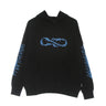 Propaganda, Felpa Leggera Cappuccio Uomo Wire Blue Hoodie, Black/blue