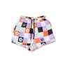 Santa Cruz, Pantaloncino Donna Patched Up Shorts, Patchwork Print