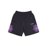 Phobia, Pantalone Corto Tuta Uomo Cobweb Print Shorts, Black/purple