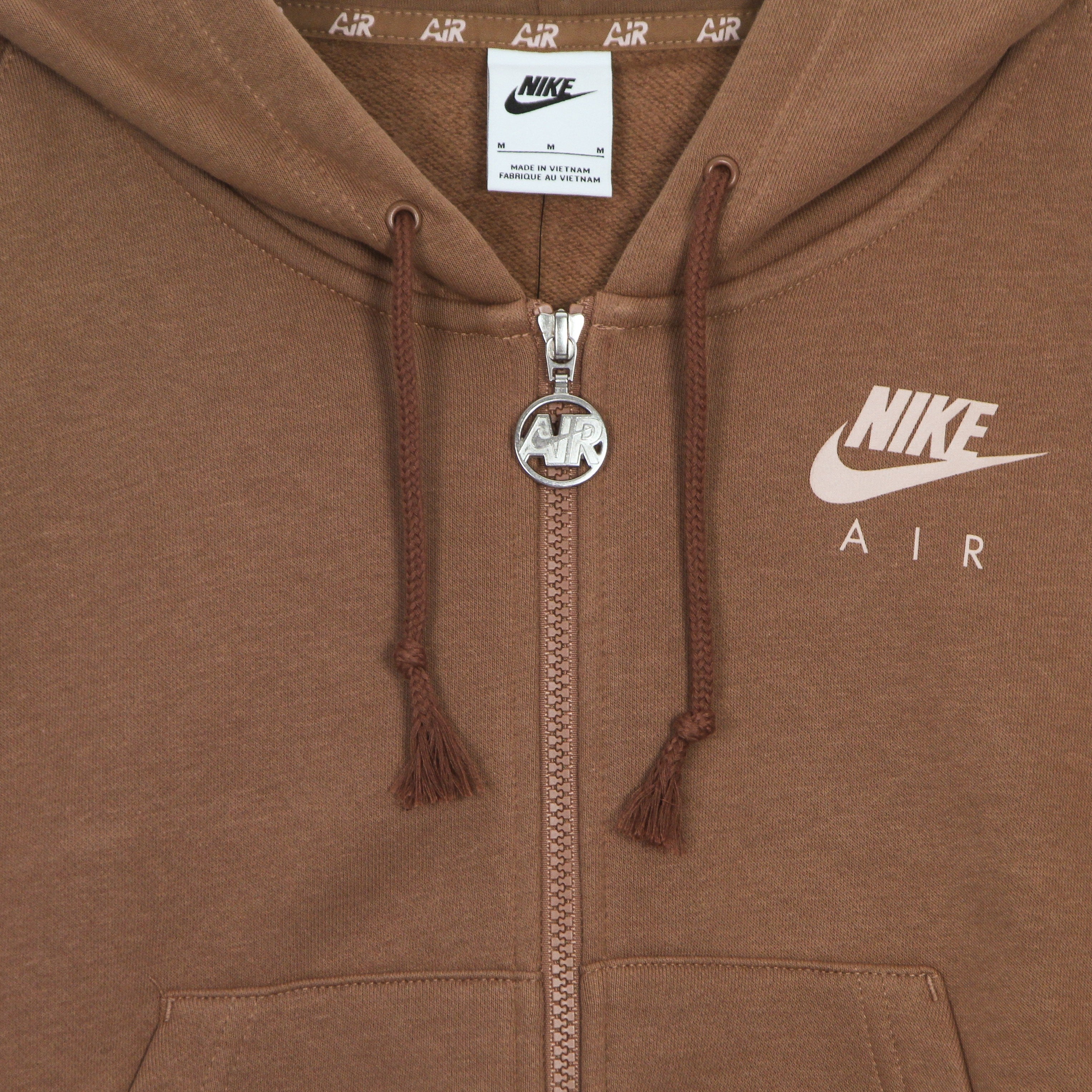 Nike, Felpa Leggera Cappuccio Zip Donna Oversized Full-zip Fleece Hoodie, 