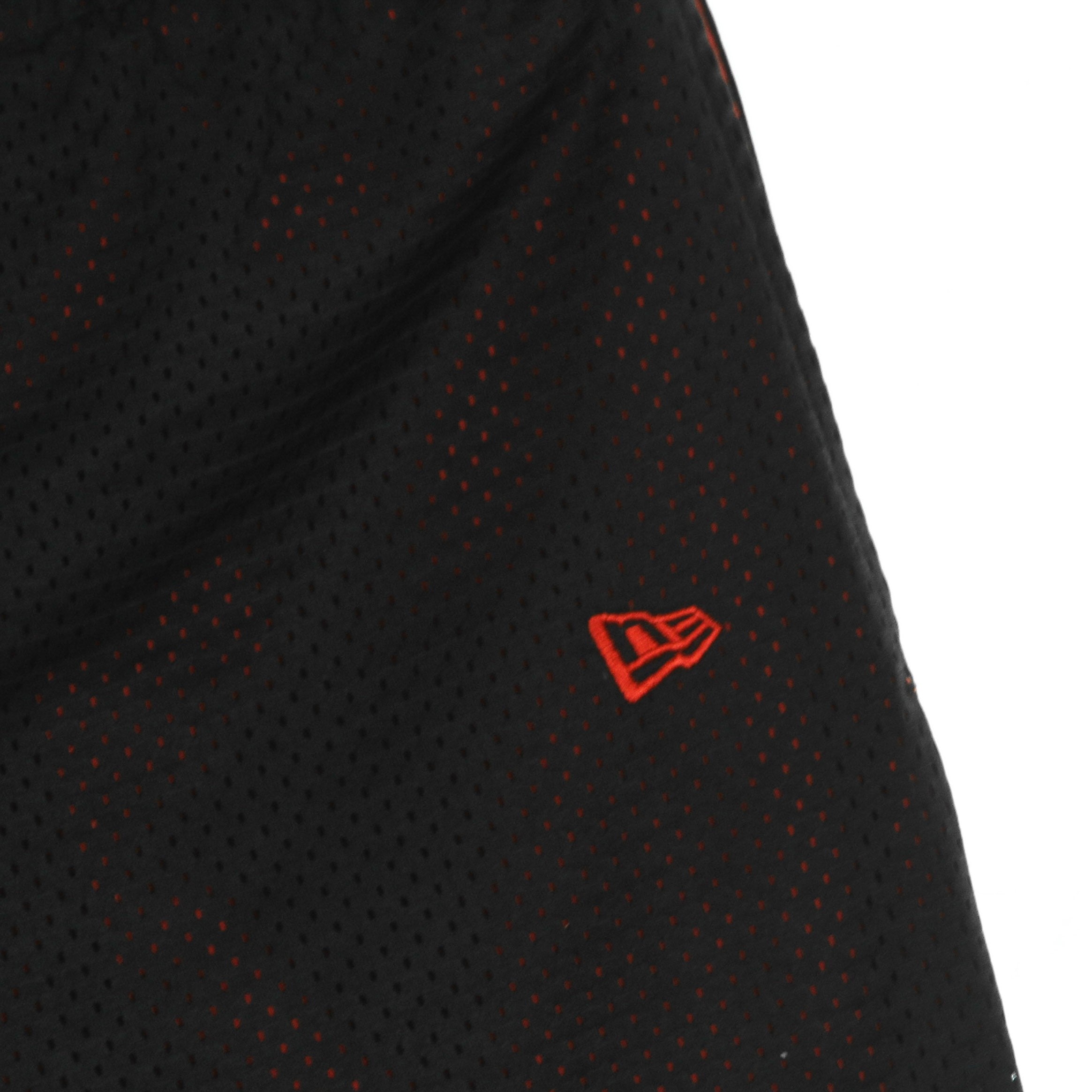 Pantaloncino Tipo Basket Uomo Ne Team Color Mesh Short Black/front Door Red