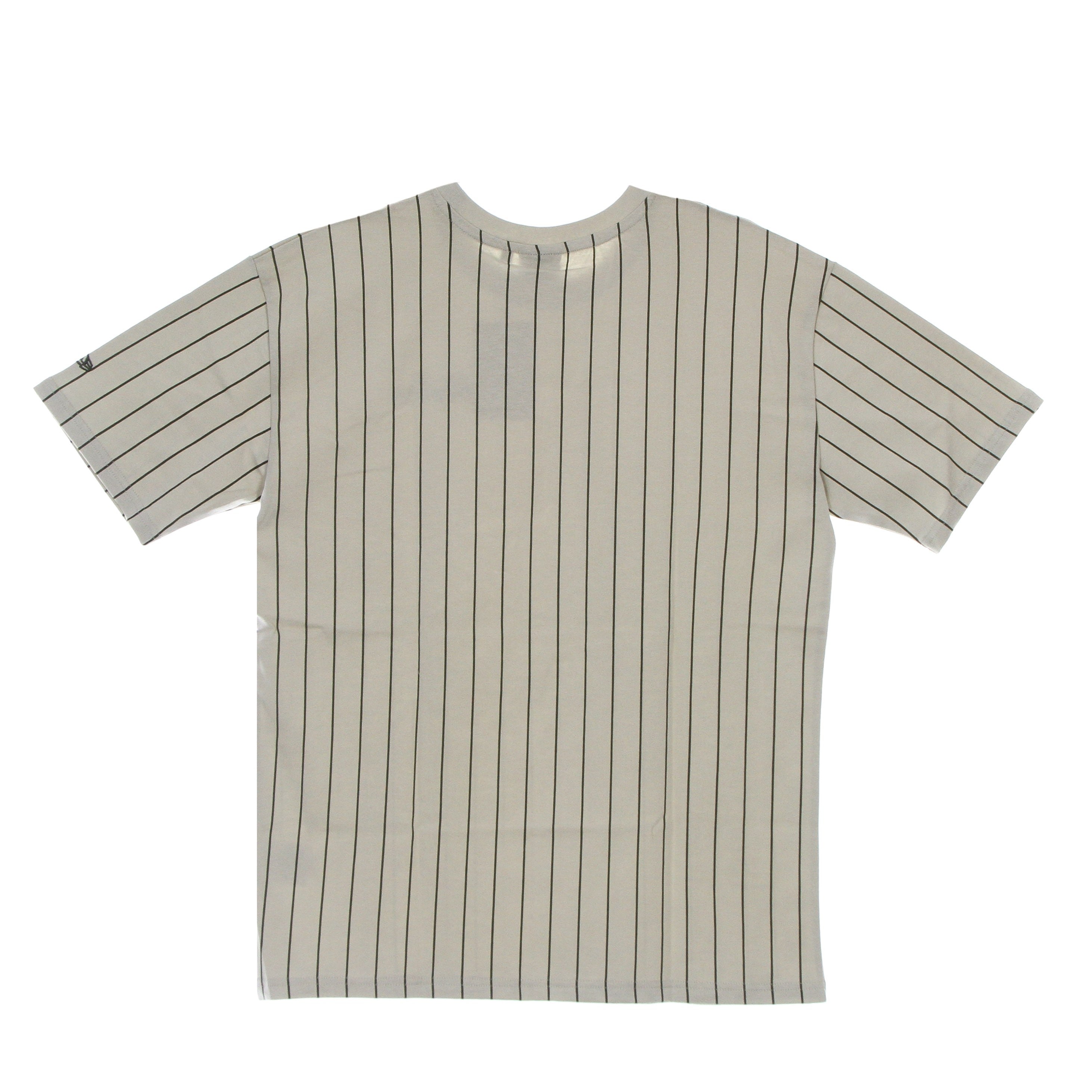 Maglietta Uomo Ne Oversized Pinstripe Tee Stone/new Olive