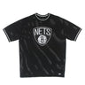 New Era, Maglietta Uomo Nba Mesh Team Logo Oversized Tee Bronet, Black