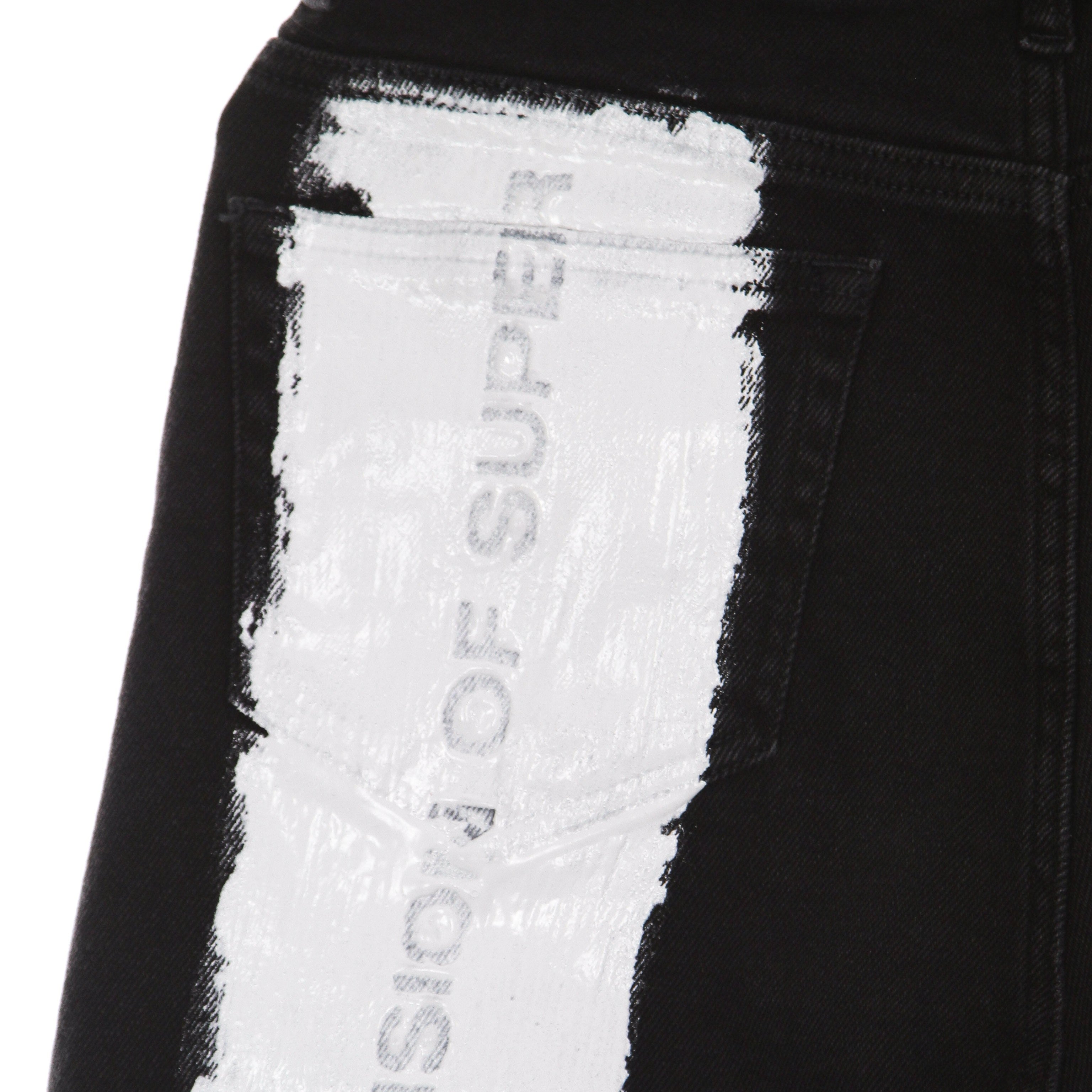 Jeans masculin enrobant les jeans noirs