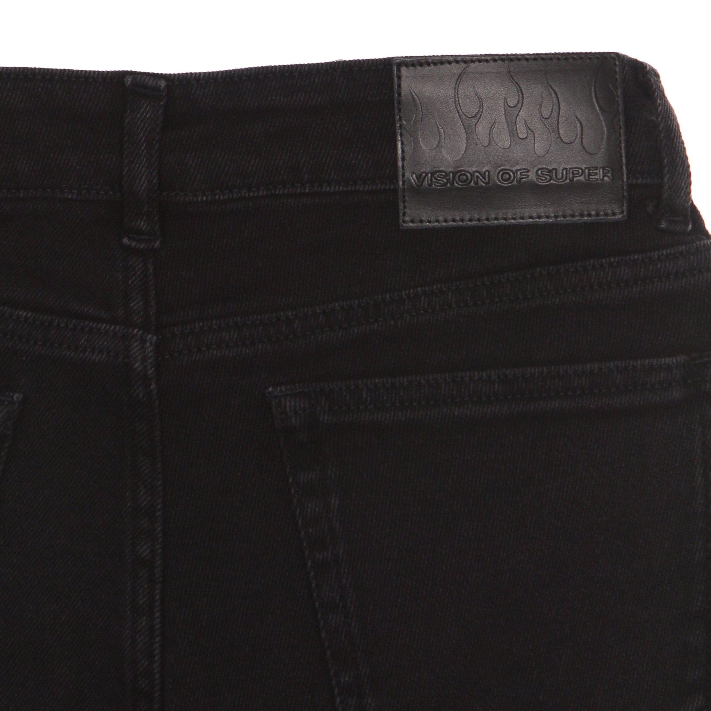 Jeans masculin enrobant les jeans noirs