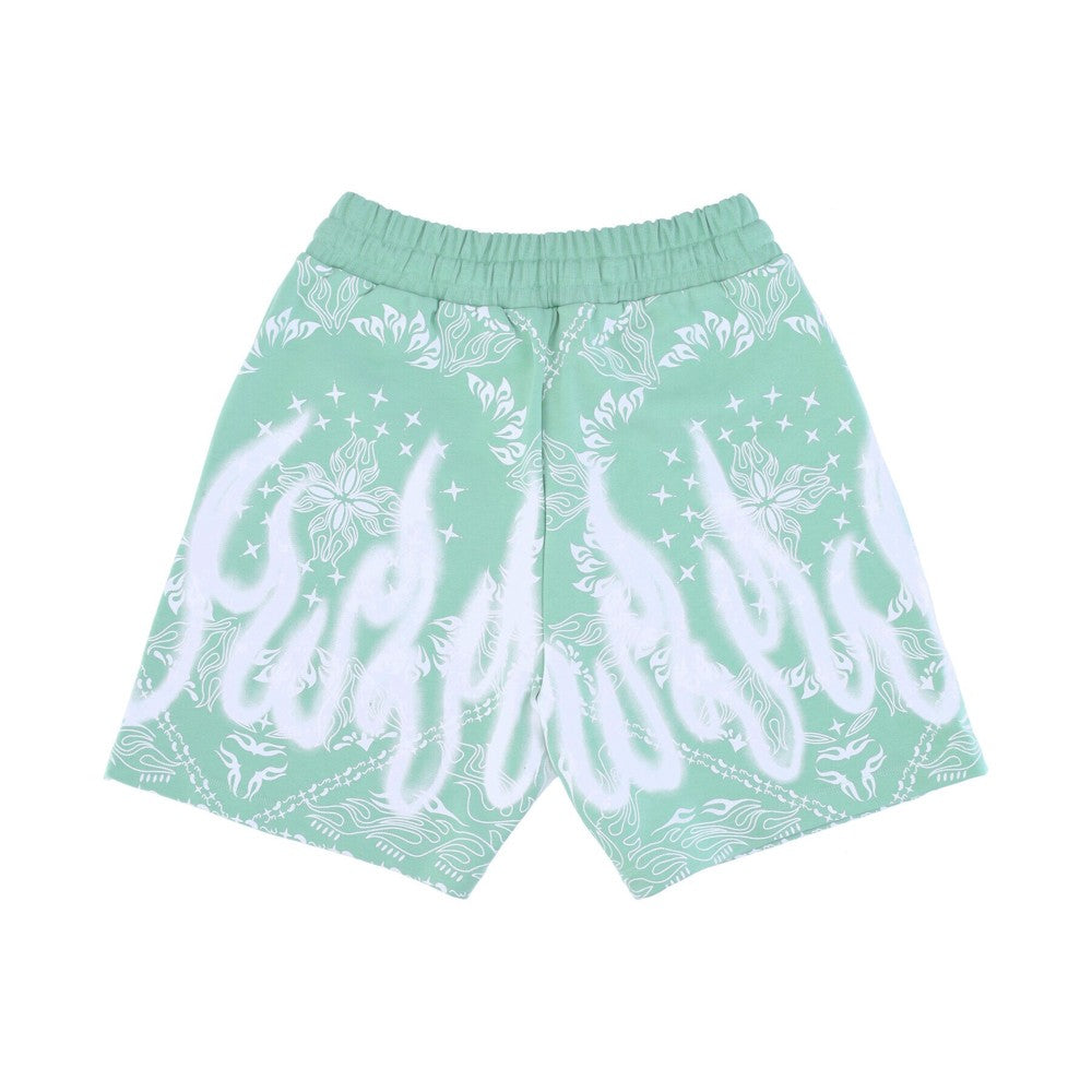 Vision Of Super, Pantalone Corto Tuta Uomo Bandana Print Shorts, 