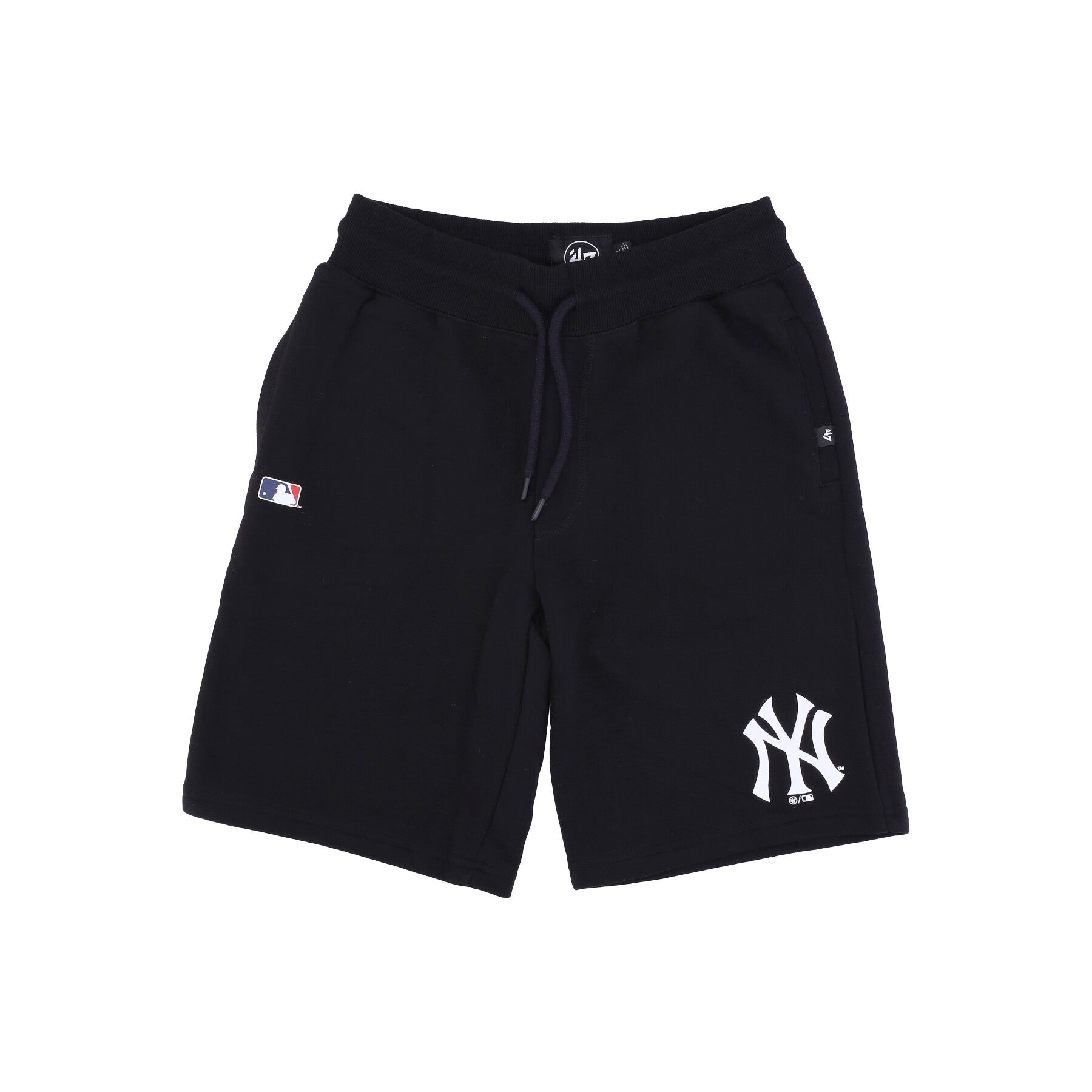 47 Brand, Pantalone Corto Tuta Uomo Mlb Helix Shorts Neyyan, Jet Black/white