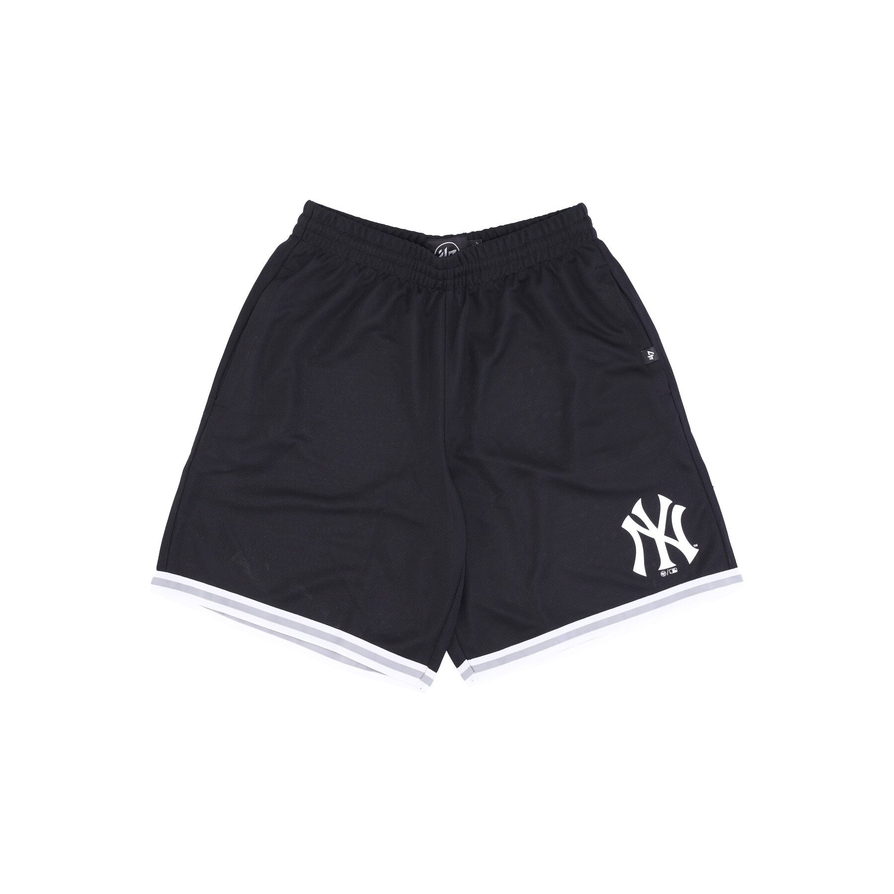 47 Brand, Pantaloncino Tipo Basket Uomo Mlb Back Court Grafton Shorts Neyyan, Jet Black