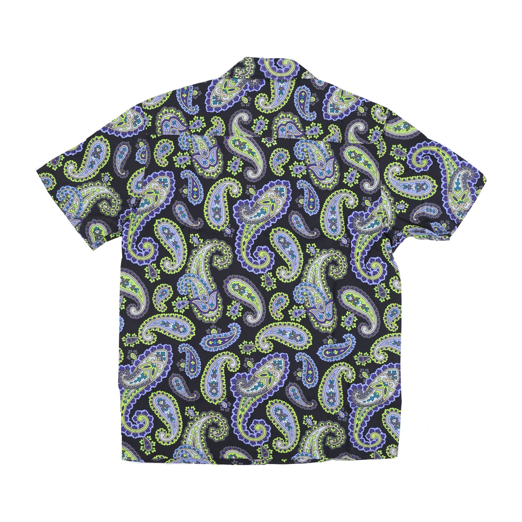 Huf, Camicia Manica Corta Uomo Paisley Woven Top, 