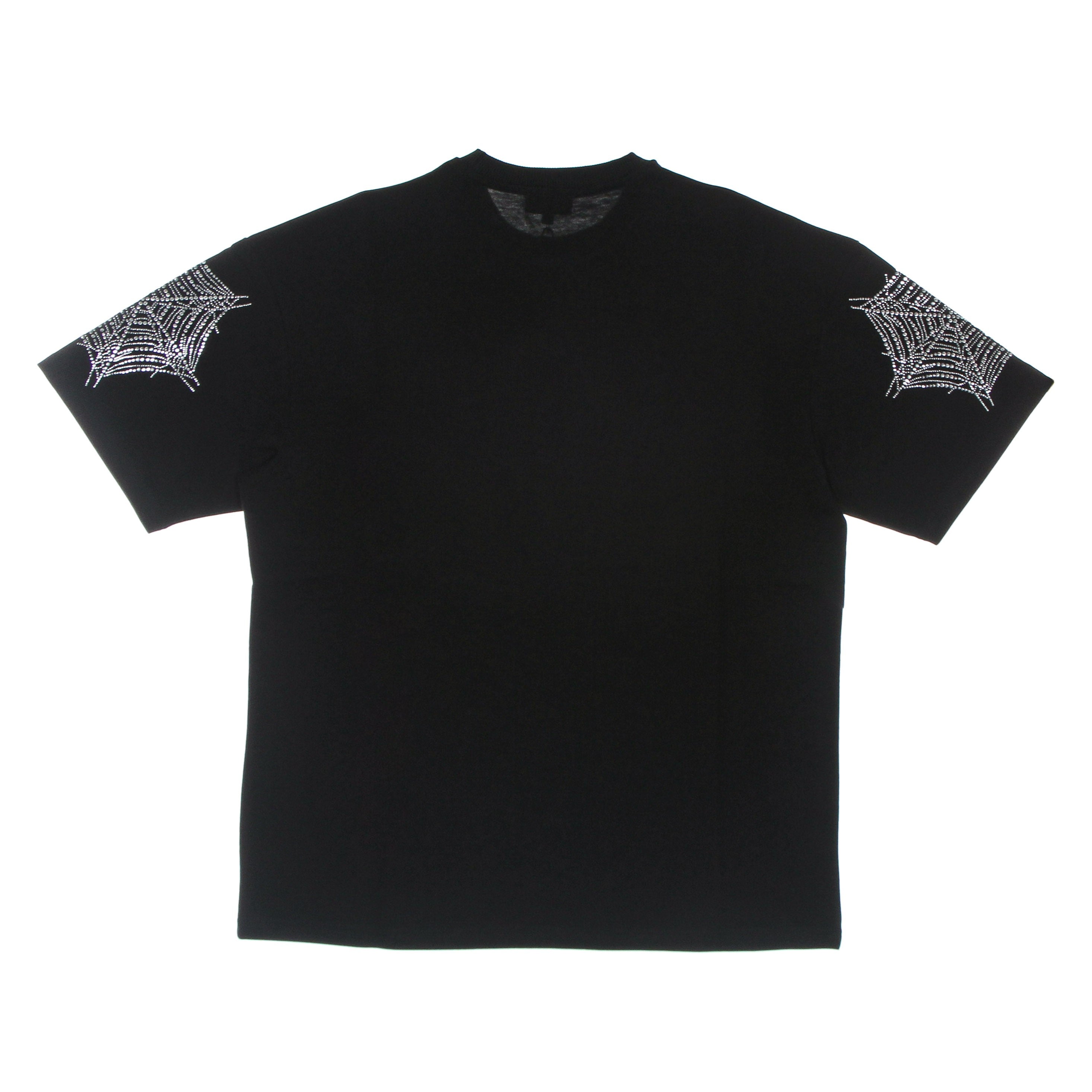 T-shirt à imprimé Cobweb Black / Strass