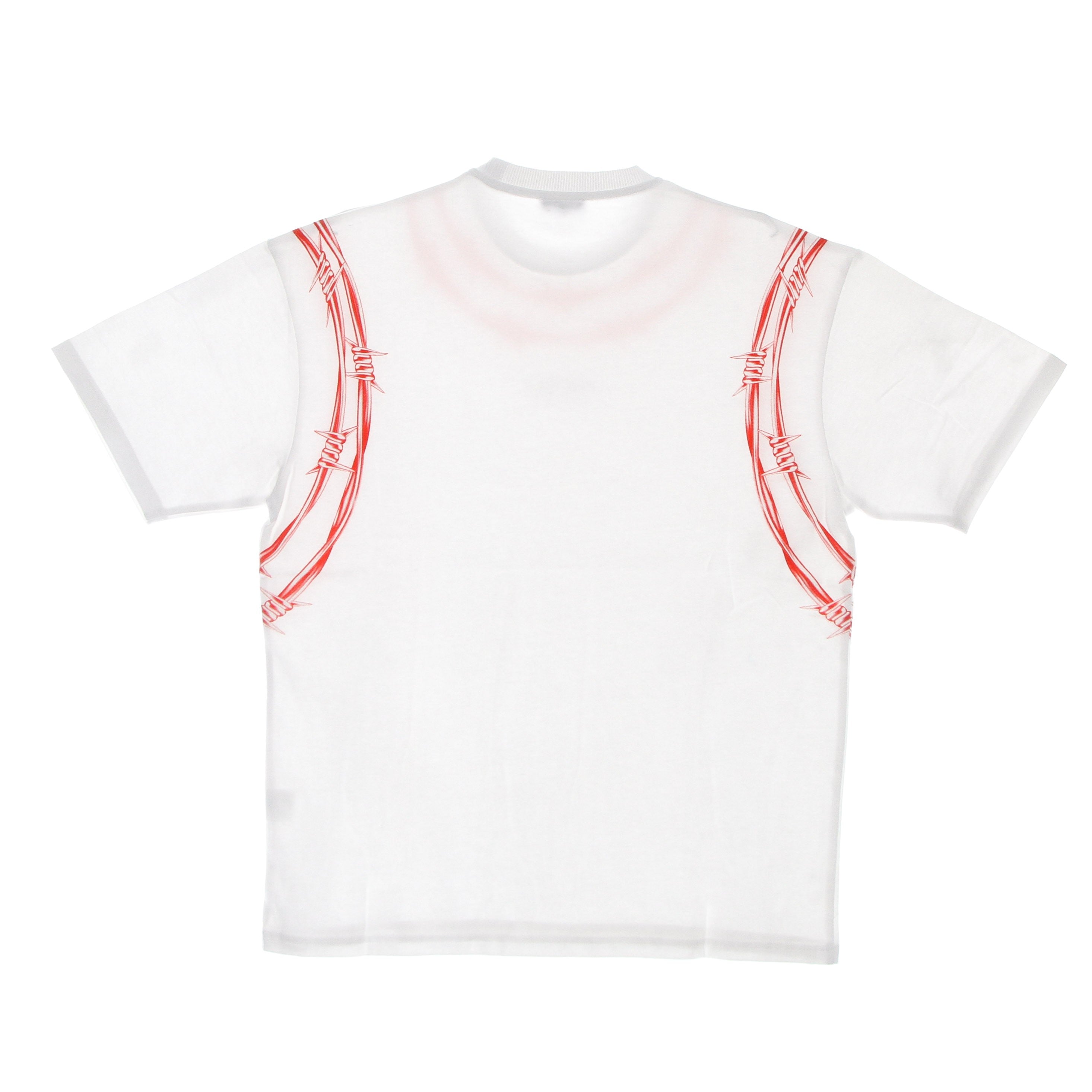 Phobia, Maglietta Uomo Barbed Wire Print Tee, 