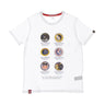 Alpha Industries, Maglietta Uomo Apollo Mission Tee, White