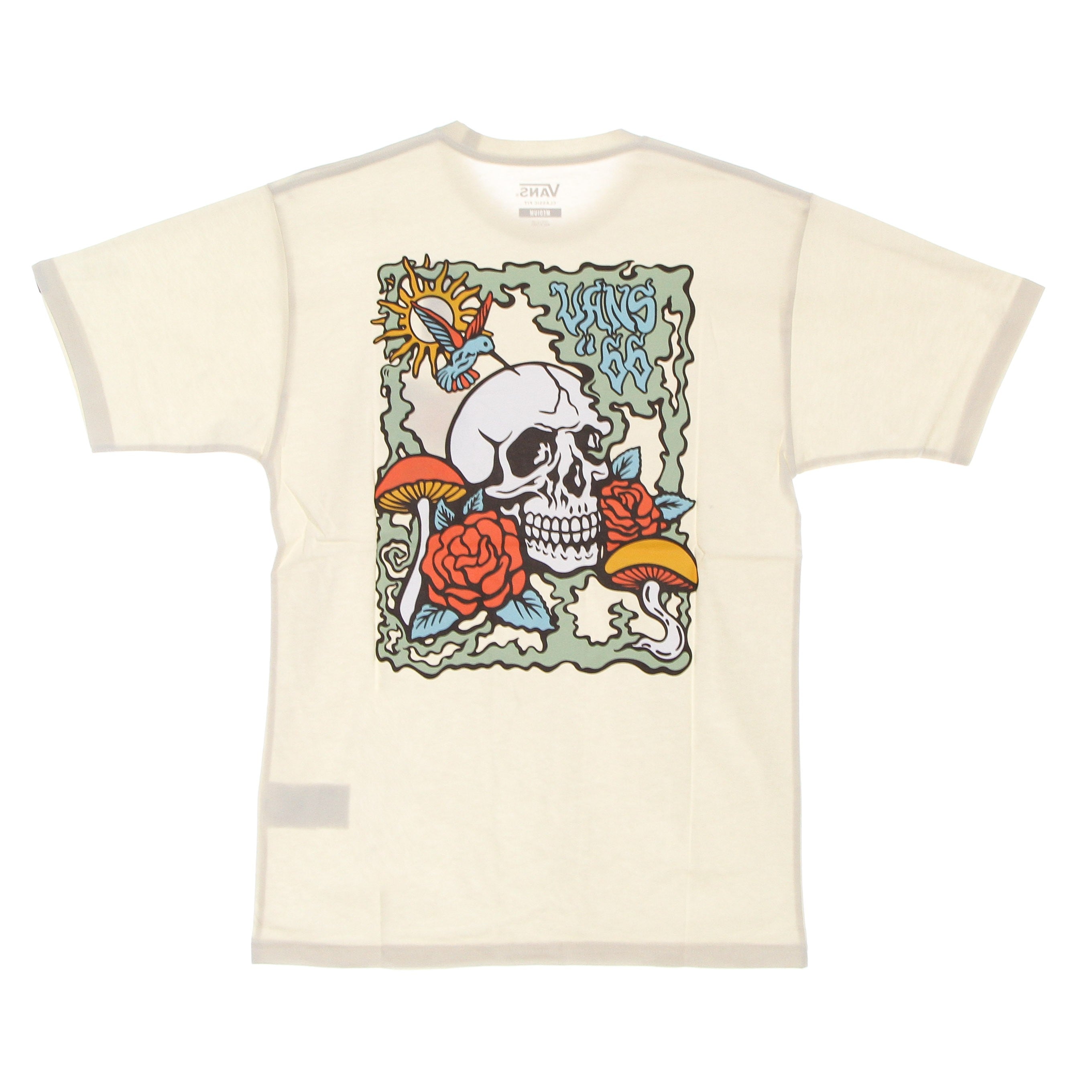 Maglietta Uomo Zoned Out Tee Antique White