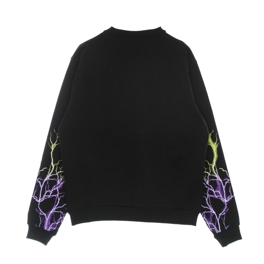 Phobia, Felpa Leggera Girocollo Uomo Lightning Crewneck, 