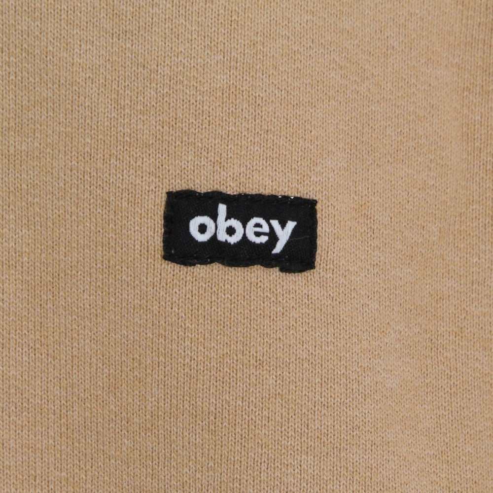 Obey, Felpa Leggera Girocollo Uomo Timeless Recycled Heavy Crewneck, 