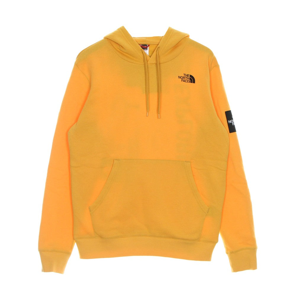 The North Face, Felpa Cappuccio Uomo Galahm Graphic Hoodie, Chamois Orange