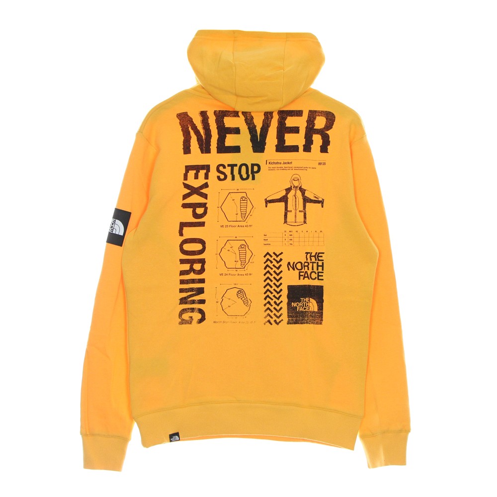 The North Face, Felpa Cappuccio Uomo Galahm Graphic Hoodie, 