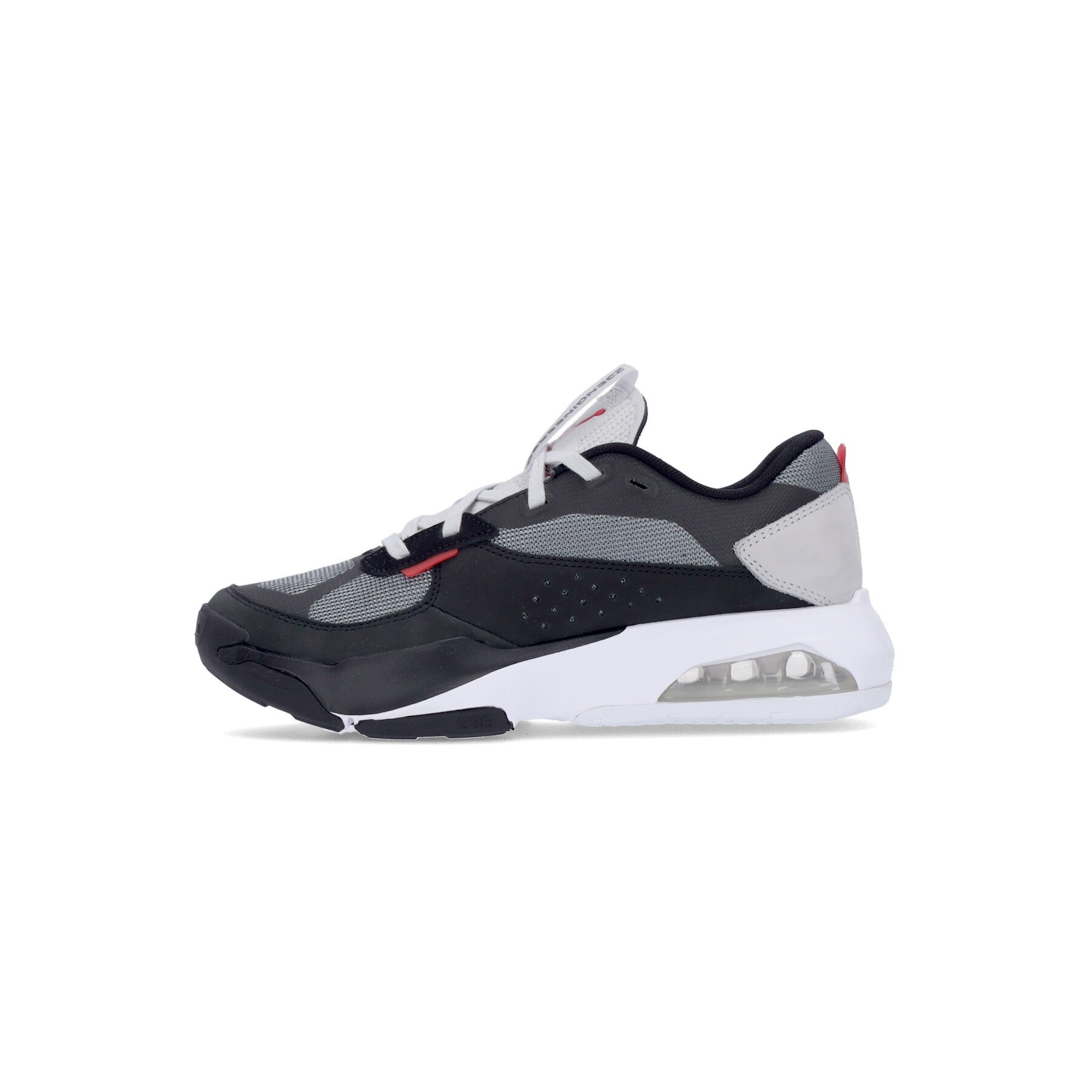 Jordan, Scarpa Bassa Uomo Jordan Air 200e, Black/university Red/smoke Grey/white