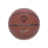 Nike Nba, Pallone Uomo Lebron All Court Size 07, Amber/black/metallic Silver/black