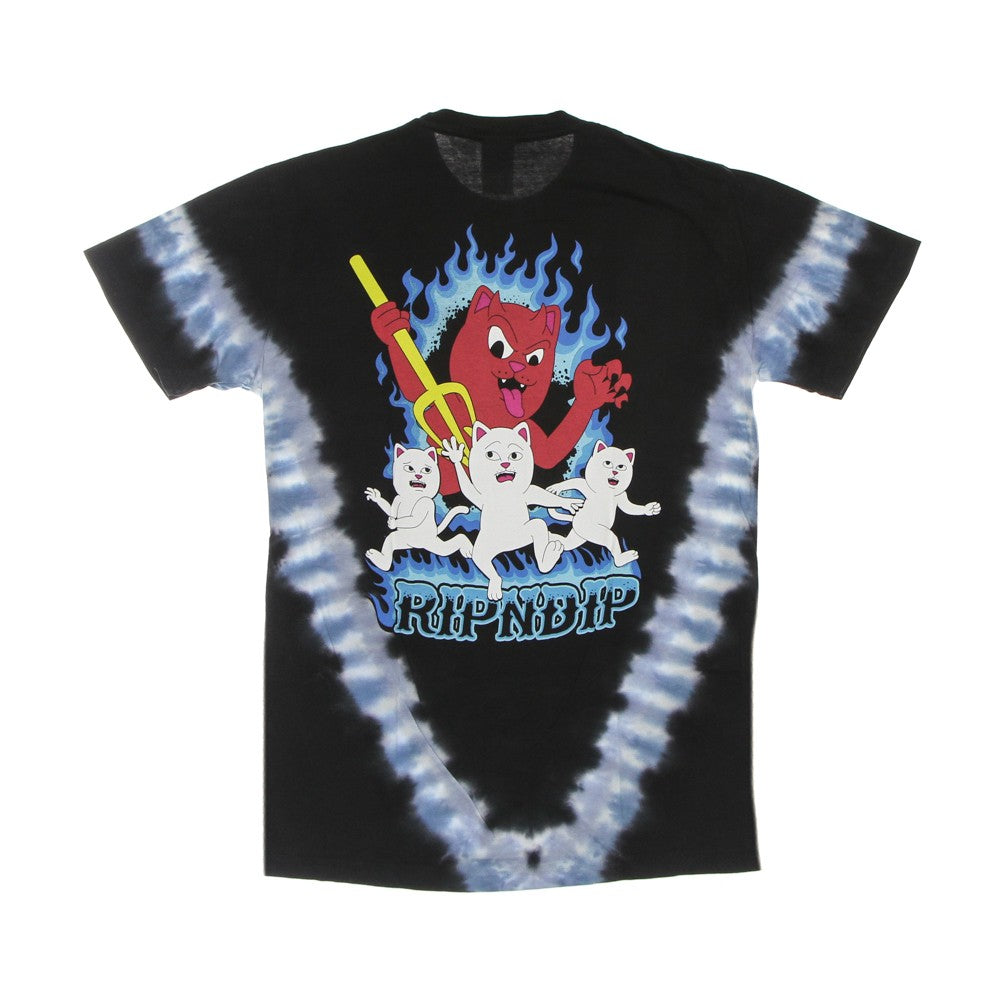 Ripndip, Maglietta Uomo Hades Tee, Blue/black Dye