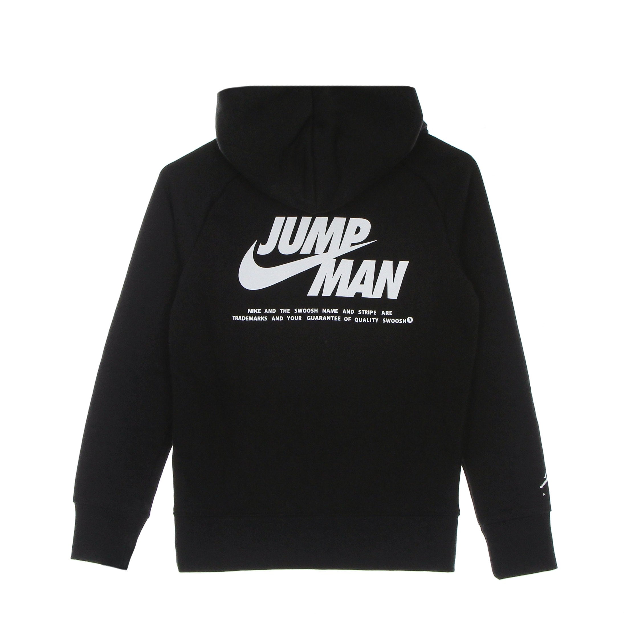 Jumpman X Nike Pullover Hoodie Schwarzer Kapuzenpullover für Jungen