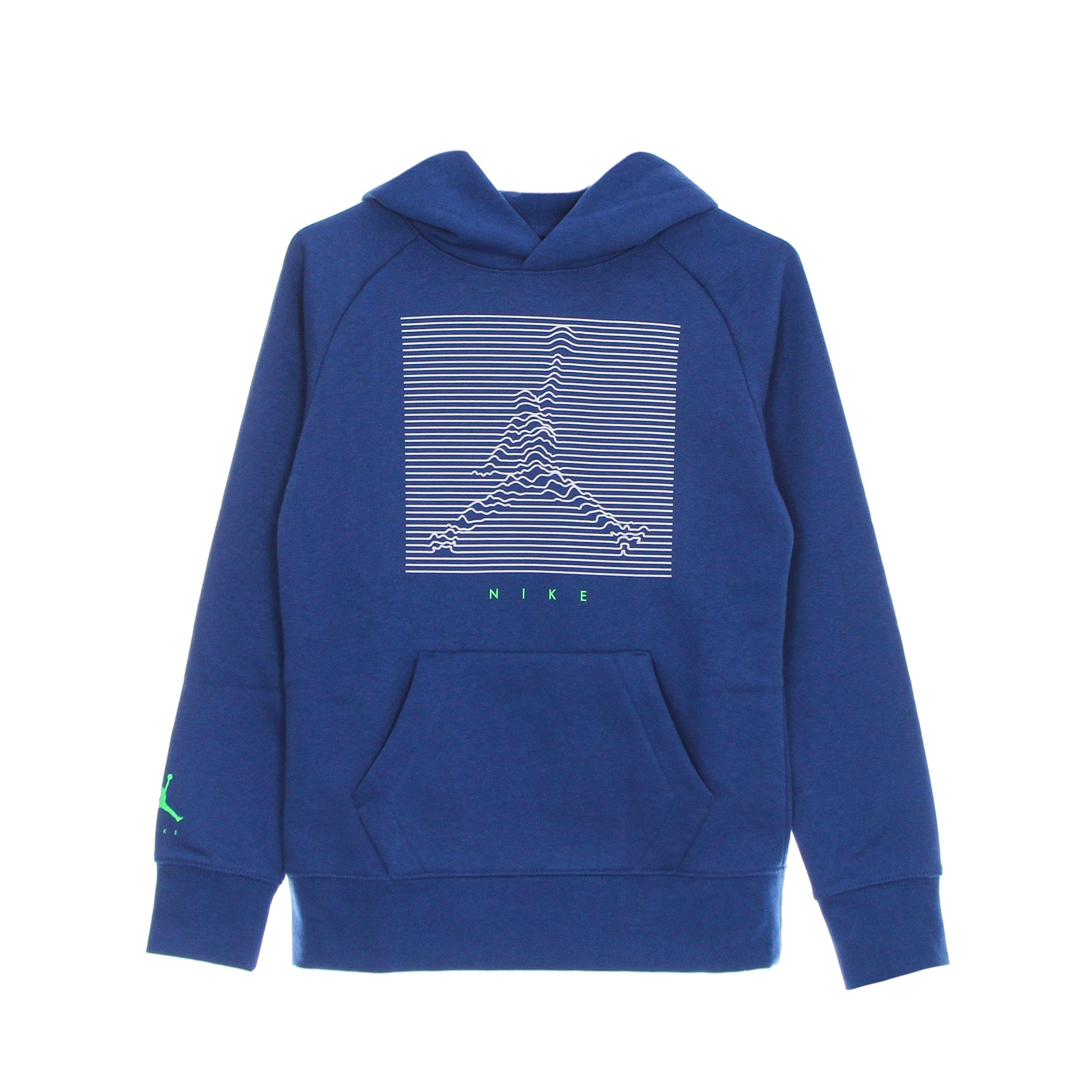 Jumpman X Nike Pullover Hoodie Dk Navy Blue Jungen Kapuzenpullover