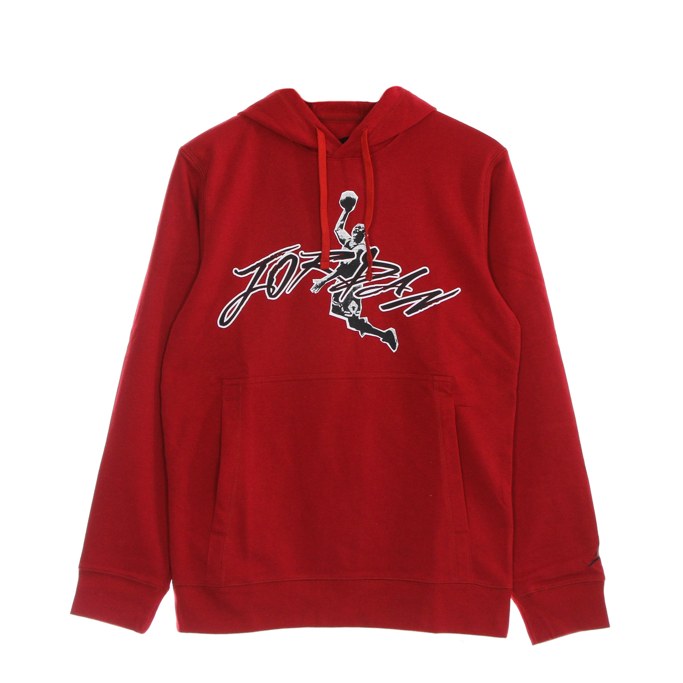 Sweat-shirt léger Man Dri-Fit Air Fleece Graphic Gym Gym rouge / noir