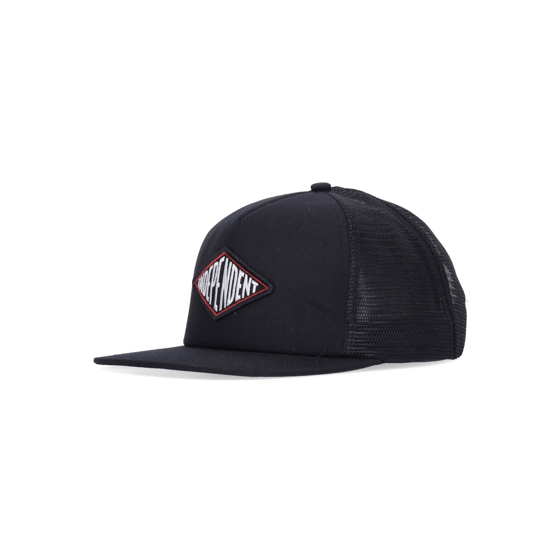 Turn &amp;burn Herren Flat Visor Mesh Back Cap Schwarz