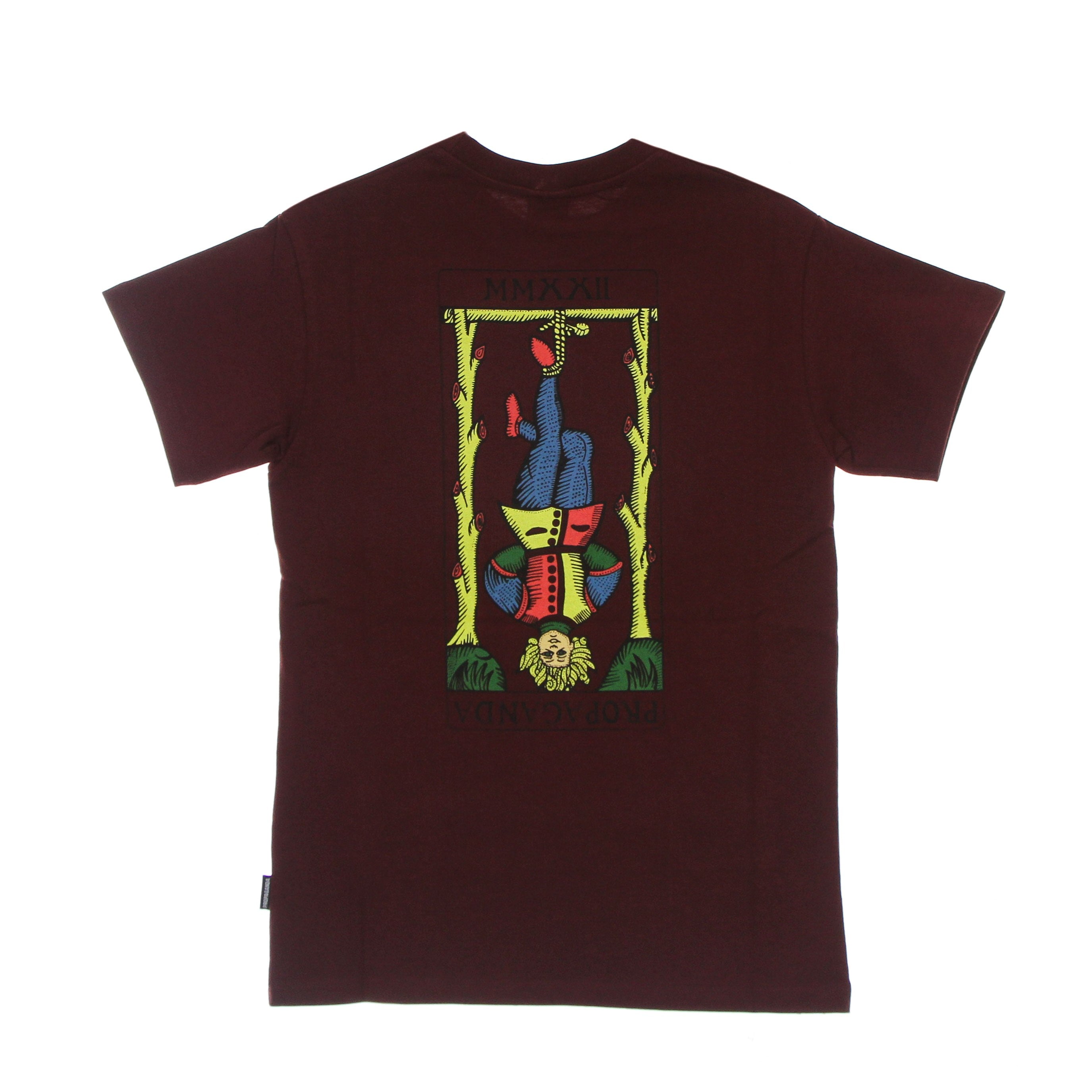 Hanged Tee Burgundy Men's T-Shirt