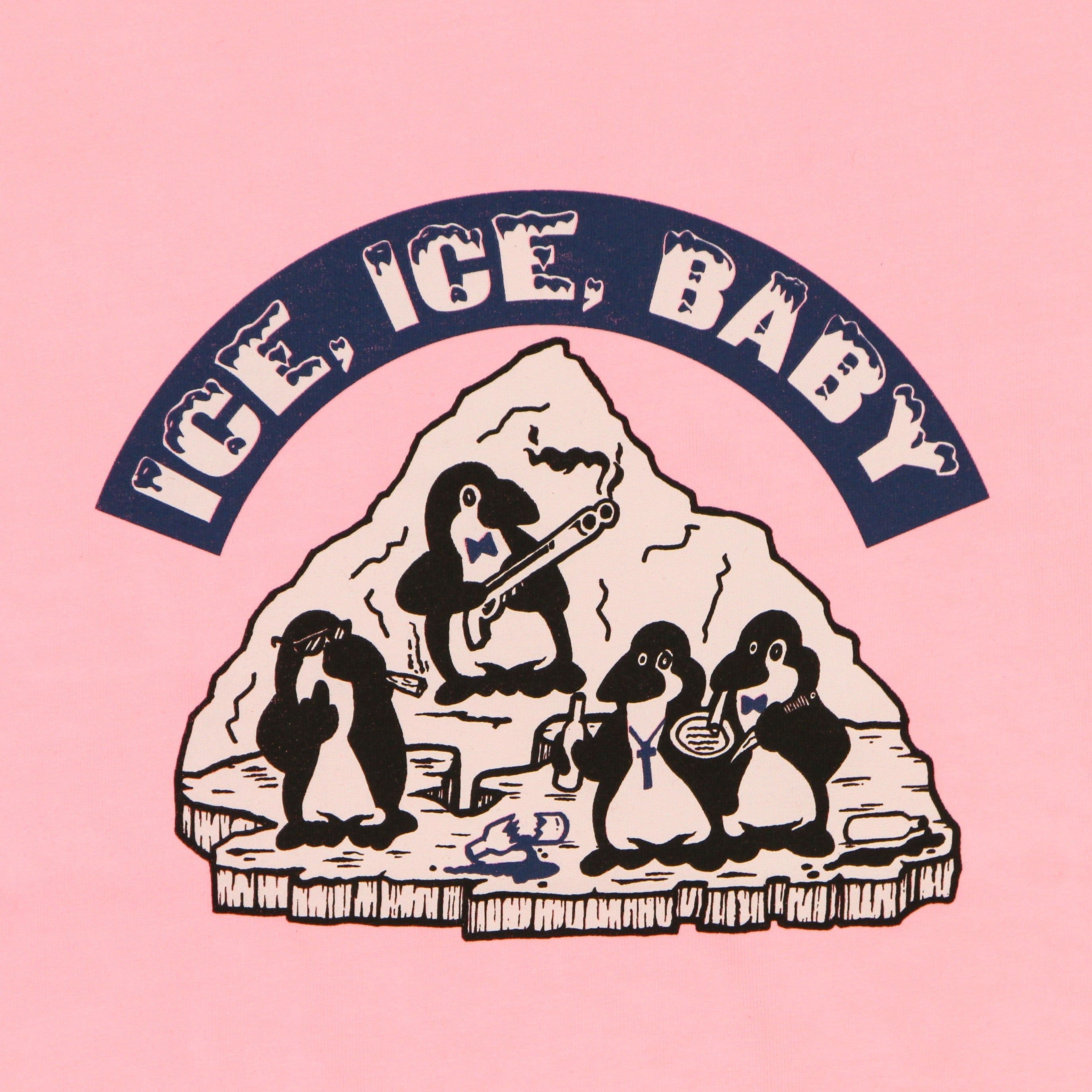 Ice Ice Baby Tee Pink Men's T-Shirt