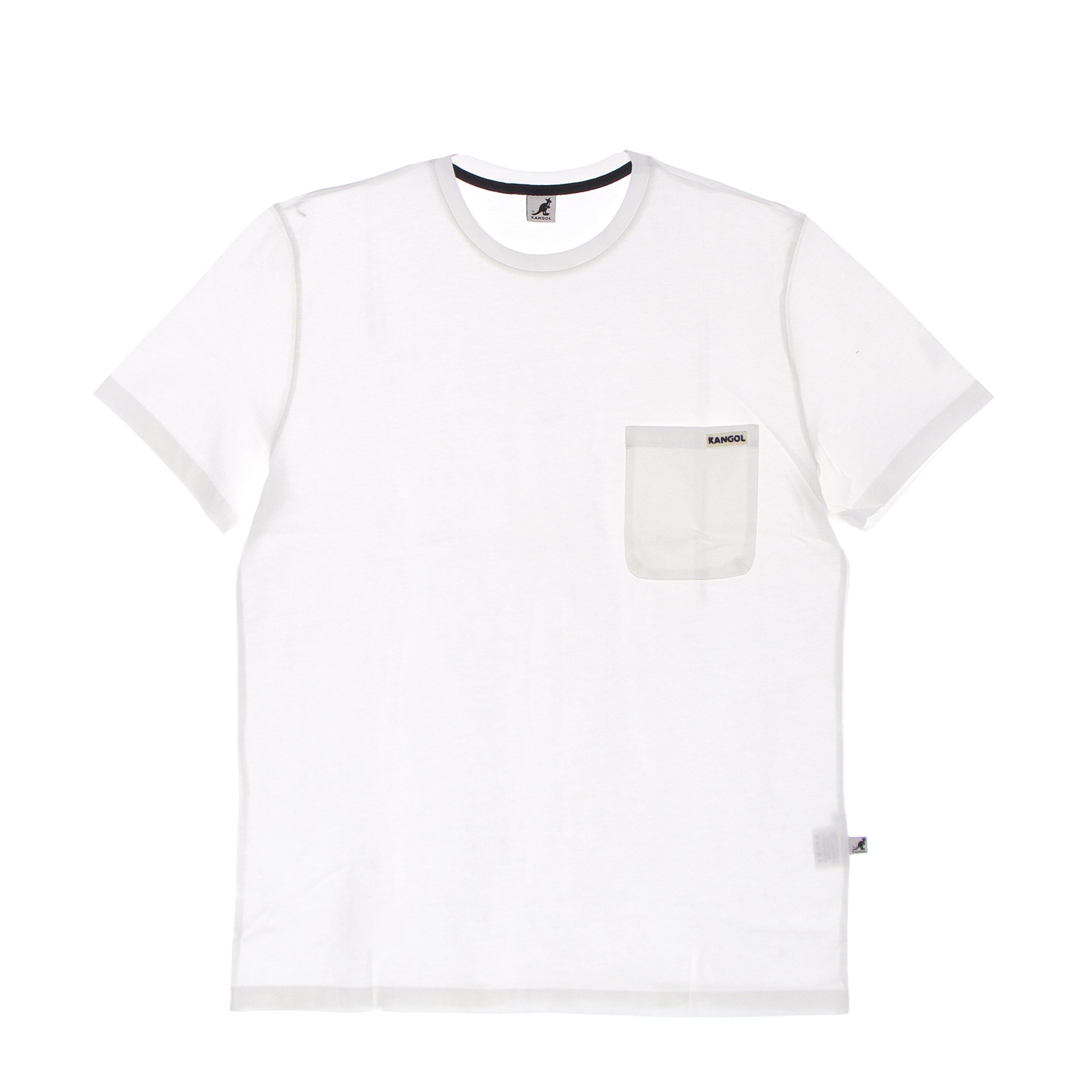 Kangol, Maglietta Uomo Heritage Taped Tee, Off White