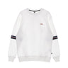 Kangol, Felpa Leggera Girocollo Uomo Heritage Taped Crew Sweat, Off White