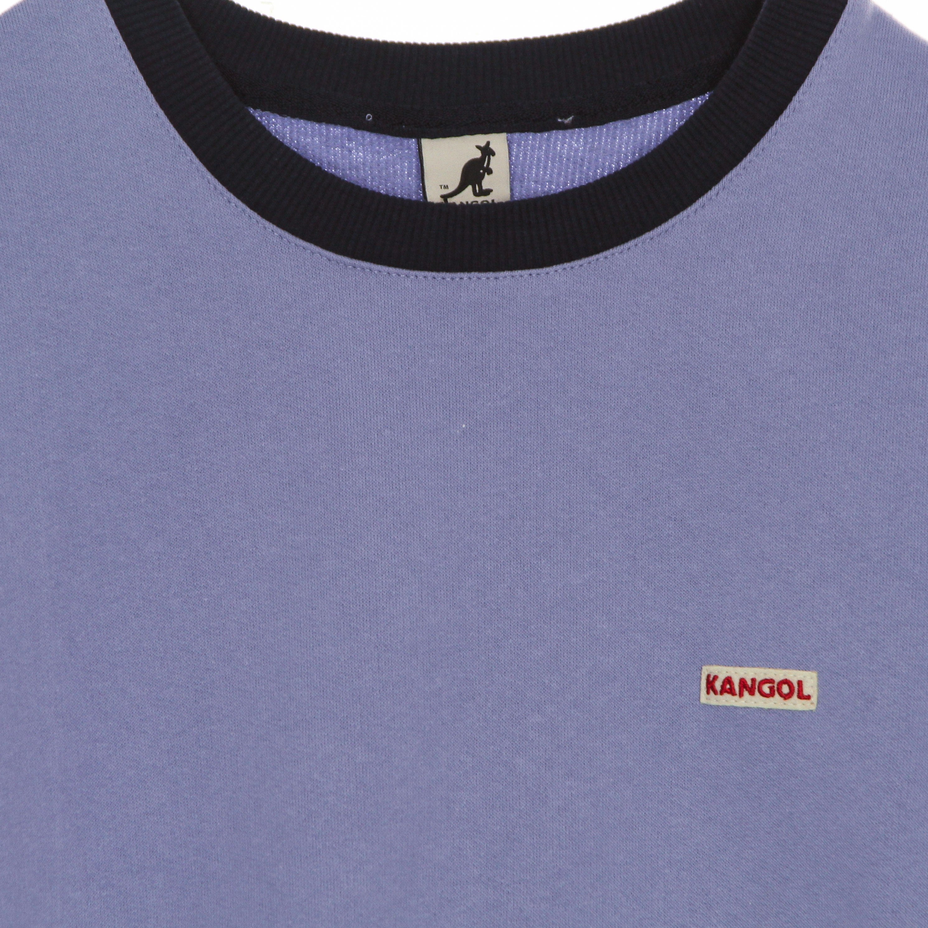 Kangol, Felpa Leggera Girocollo Uomo Heritage Taped Crew Sweat, 