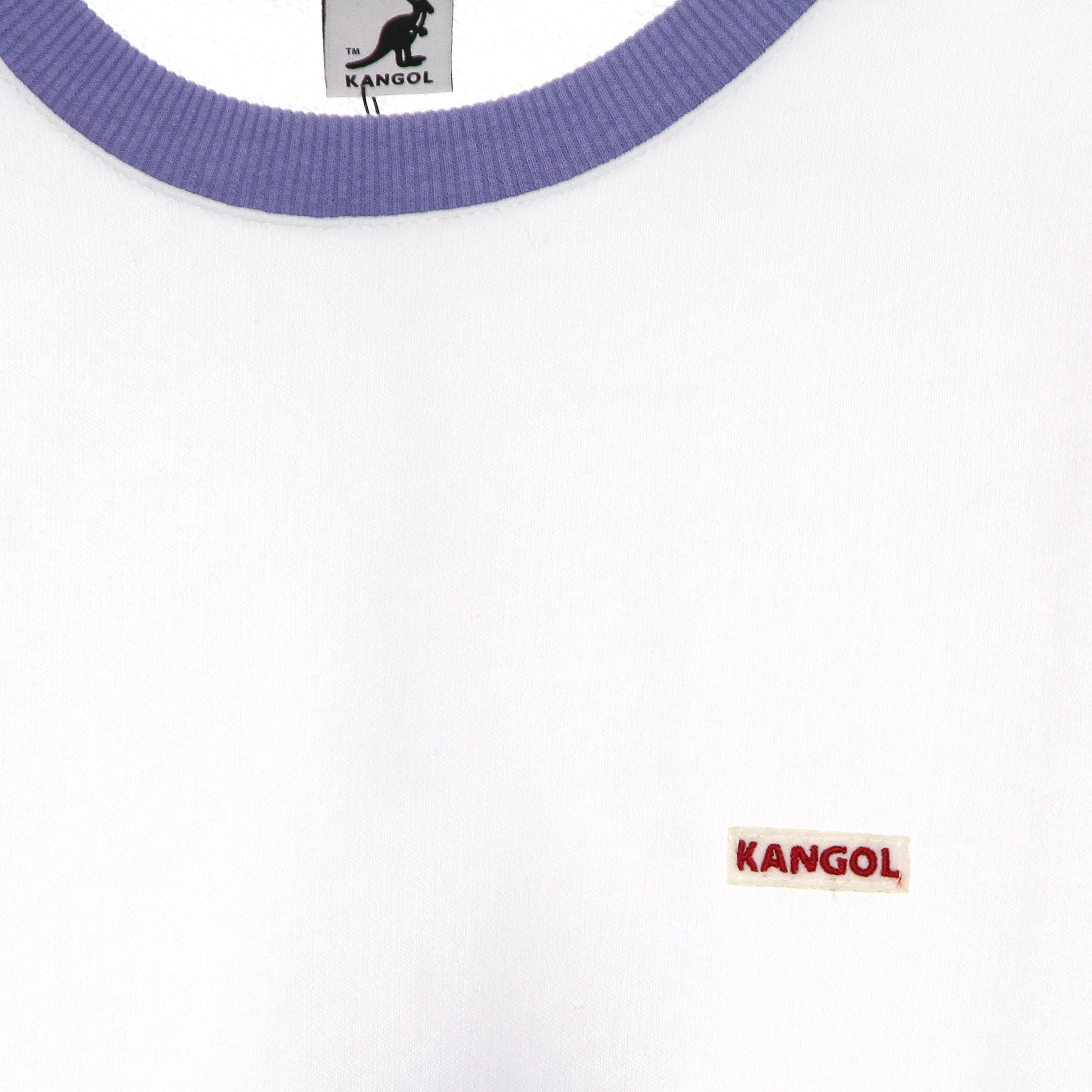 Kangol, Felpa Leggera Girocollo Uomo Heritage Taped Crew Sweat, 