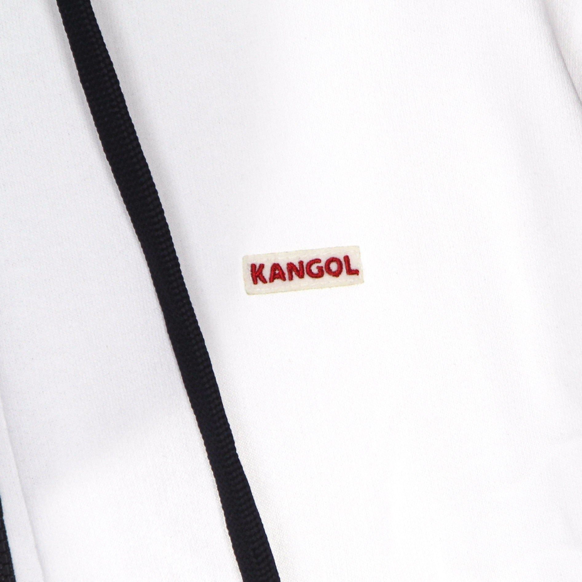 Kangol, Felpa Leggera Cappuccio Zip Uomo Heritage Taped Zip Hoodie, 