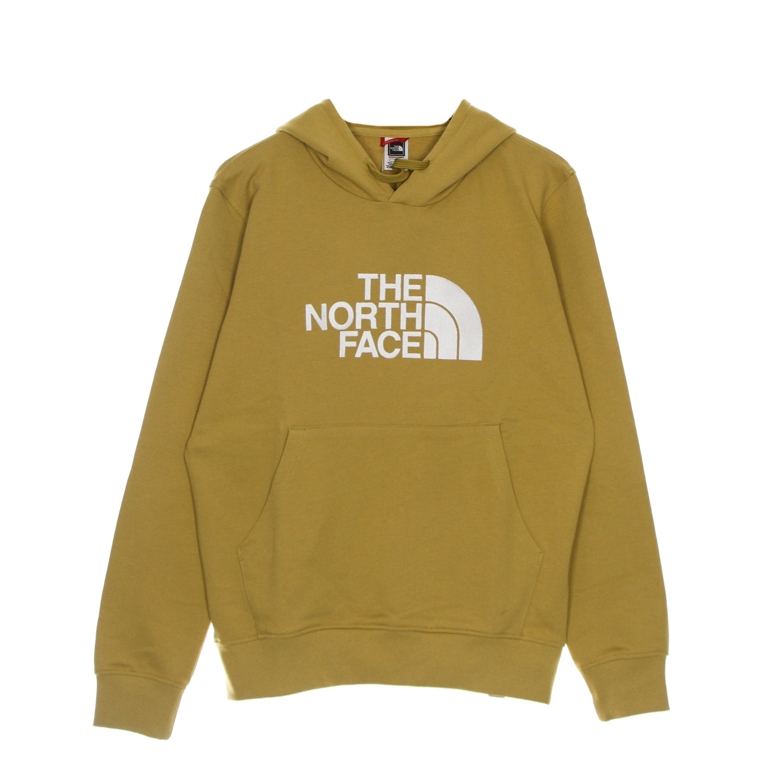 The North Face, Felpa Leggera Cappuccio Uomo Light Drew Peak Hoodie, Antelope Tan