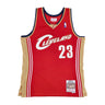 Mitchell & Ness, Canotta Basket Uomo Nba Swingman Jersey Hardwood Classics No 23 Lebron James 2003-04 Clecav, Original Team Colors