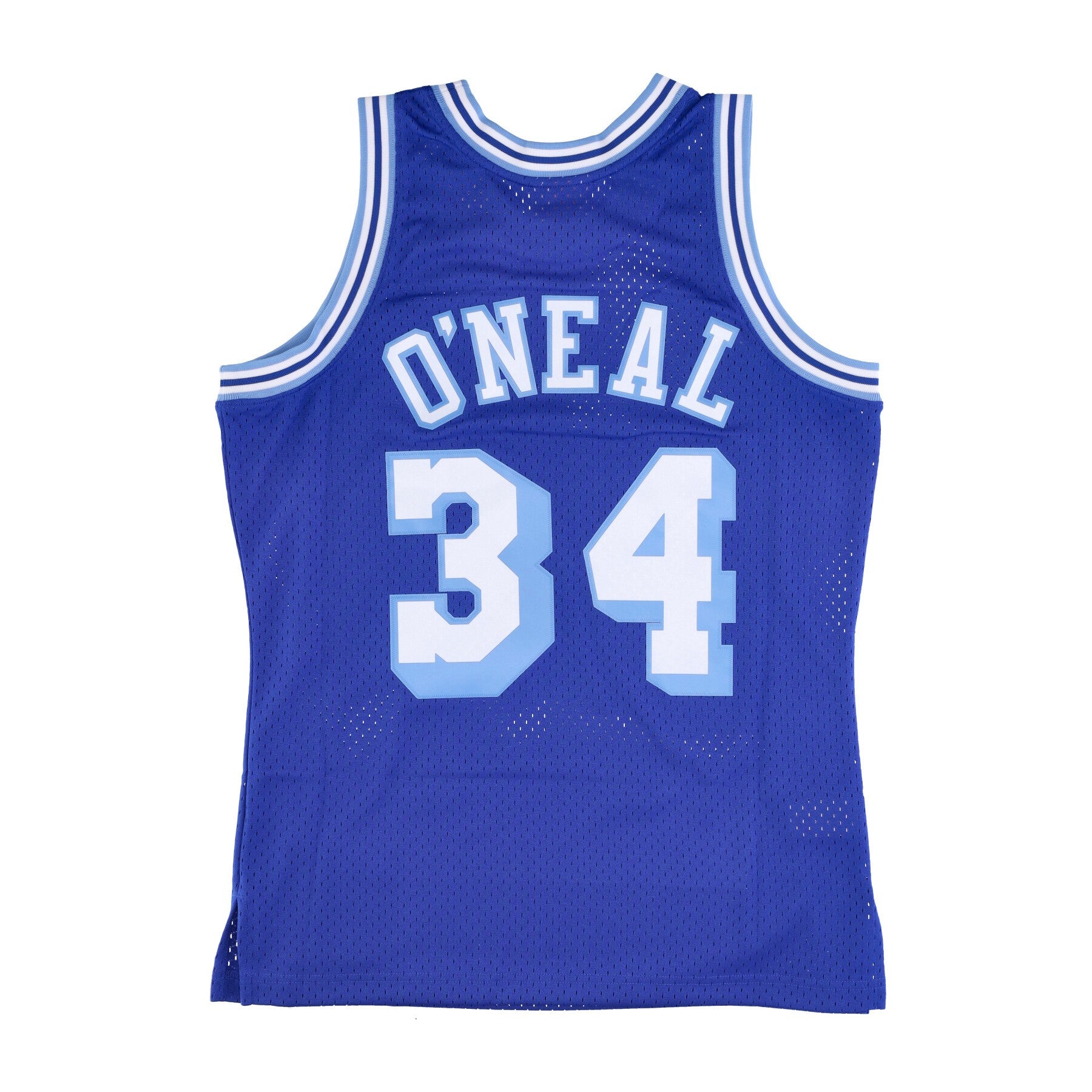 Casken Camete de tanques masculinos NBA Swingman Jersey Hardwood Clásicos No 34 Shaquille O'Neal 1996-97 Colors de equipo original de Loslak