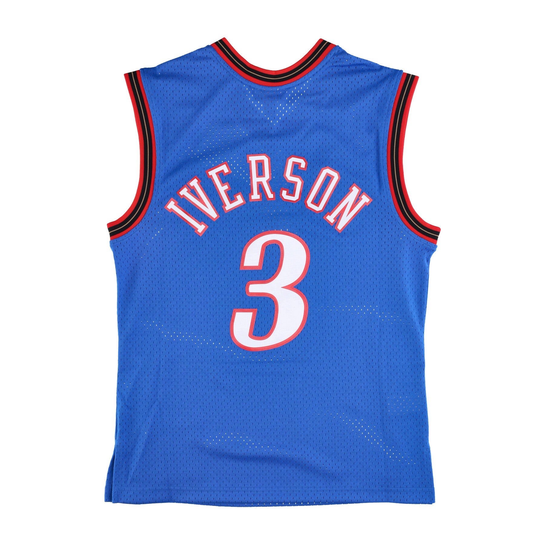 Men's Basketball Tank Top Nba Swingman Jersey Hardwood Classics No 3 Allen Iverson 1999-00 Phi76e Original Team Colors