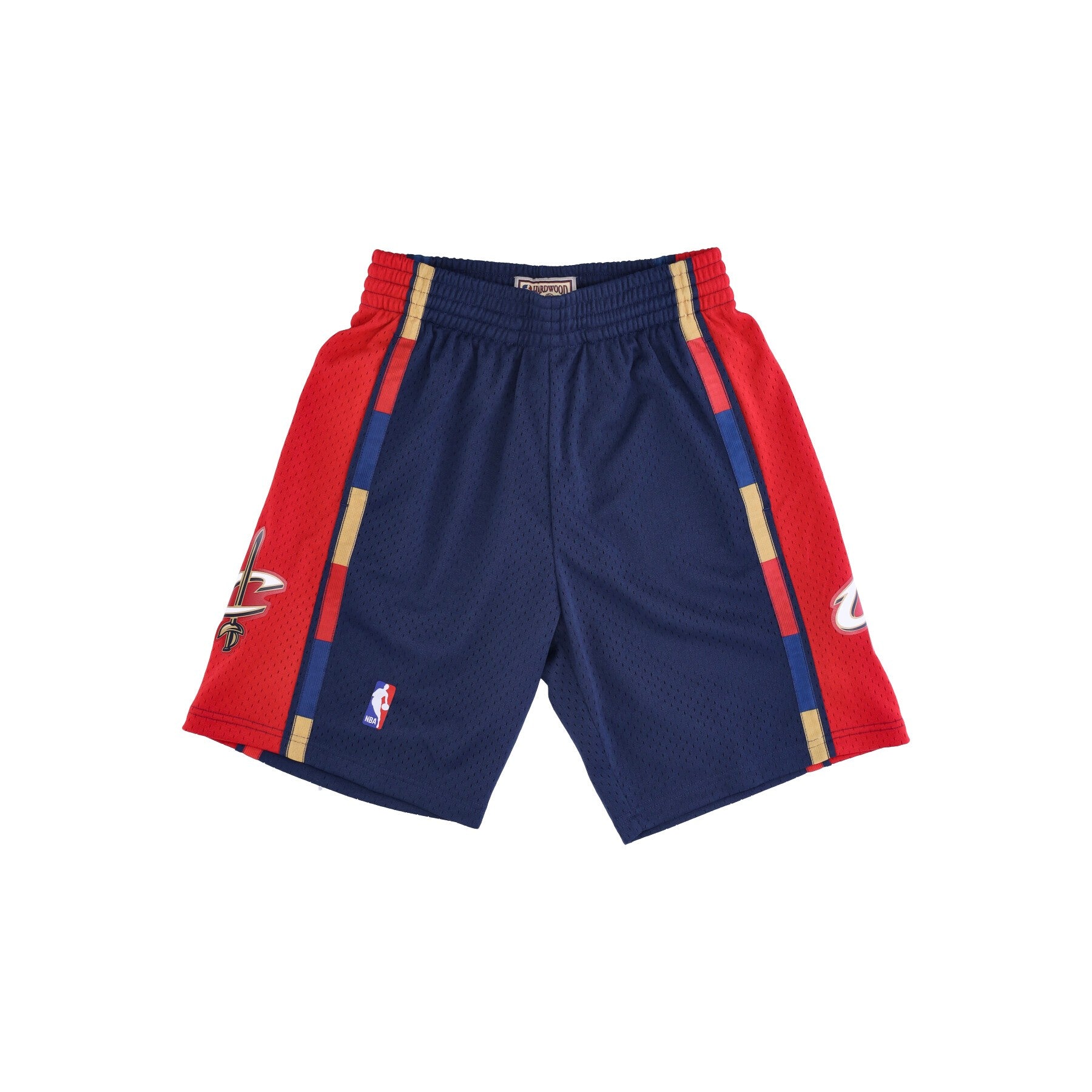 Mitchell & Ness, Pantaloncino Basket Uomo Nba Swingman Shorts Hardwood Classics Clecav, Original Team Colors